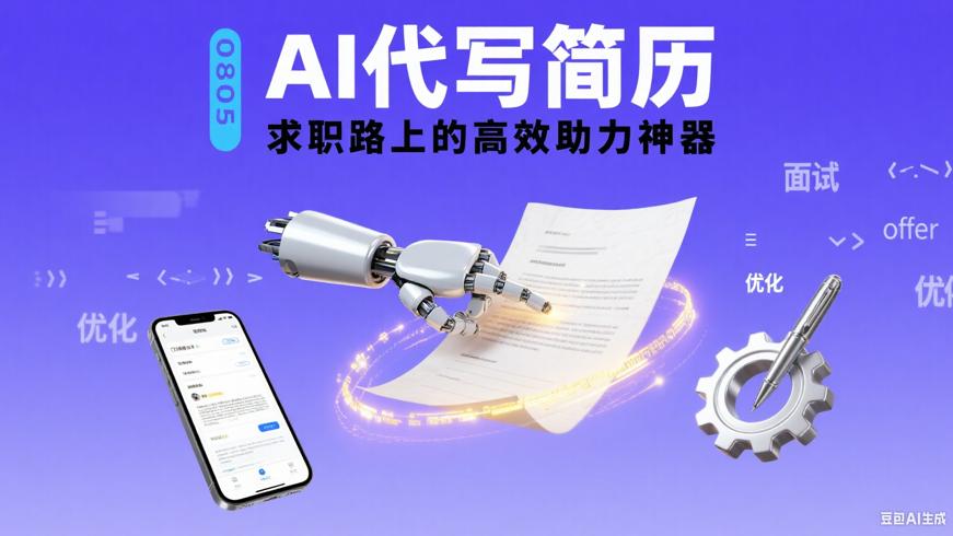 0805-AI代写简历：求职路上的高效助力神器