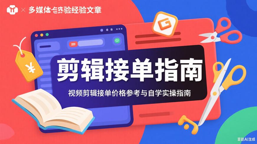 视频剪辑接单价格参考与自学实操指南