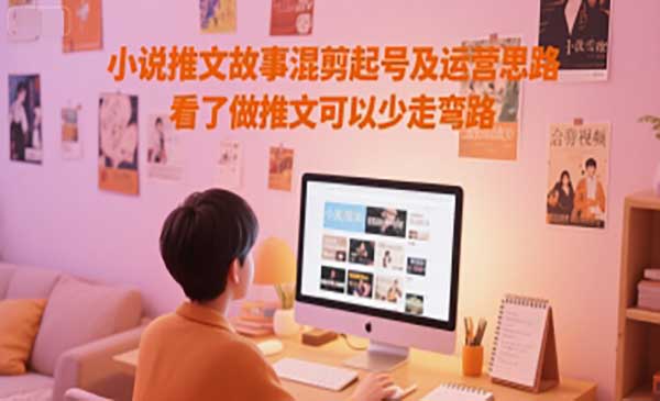 小说推文故事混剪起号