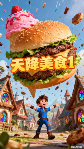 《天降美食1》：奇幻美食与成长内核的动画盛宴