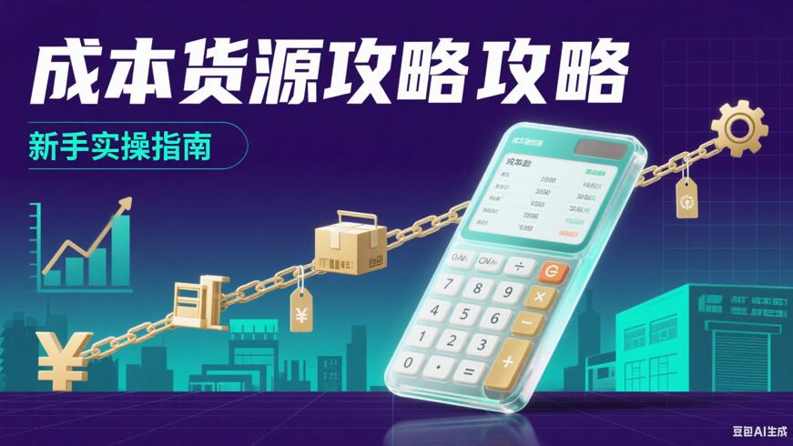 淘宝开店成本与货源攻略新手店主的实操指南