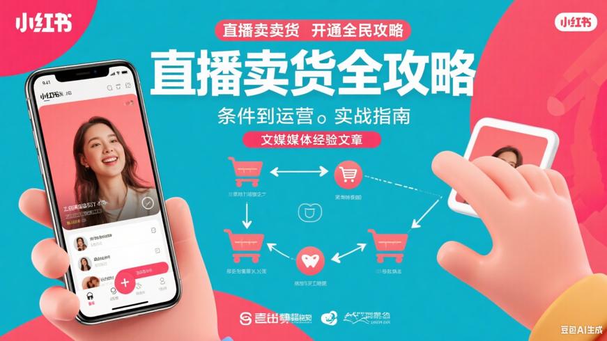 小红书直播卖货开通全攻略从条件到运营的实战指南