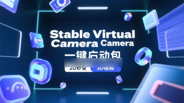 Stable Virtual Camera一键启动包，2D秒变3D视频