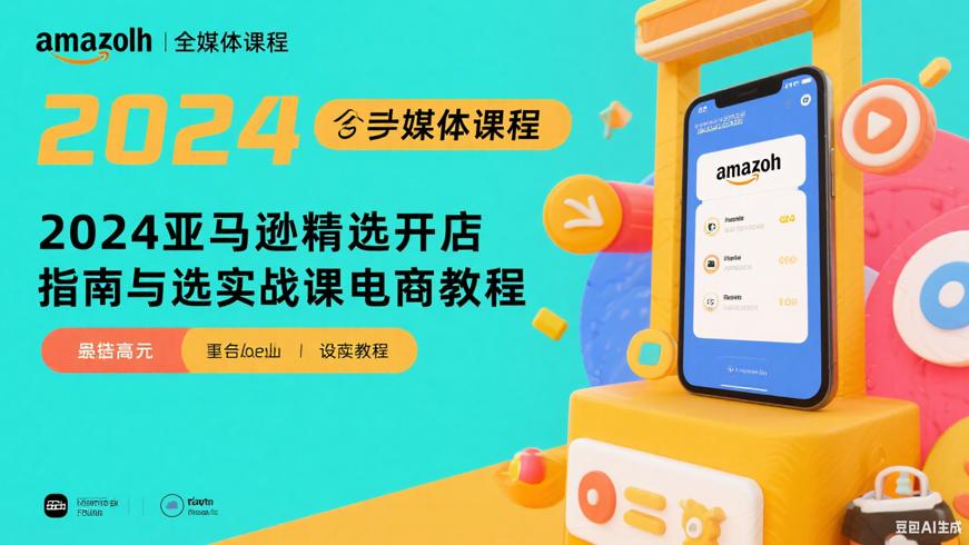 2024亚马逊精选开店指南与选品实战课电商教程