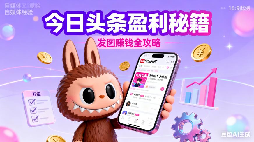 今日头条发图盈利指南：条件、方法与要点全解析