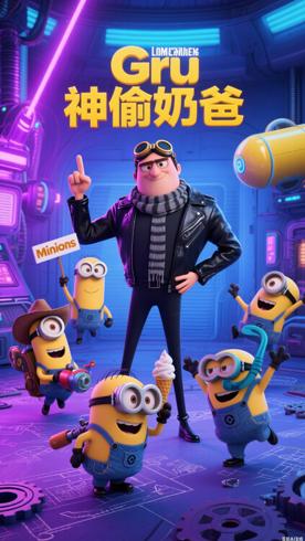 《神偷奶爸1》国语中字版动画电影全面解析