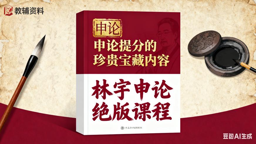 林宇申论绝版课程：申论提分的珍贵宝藏