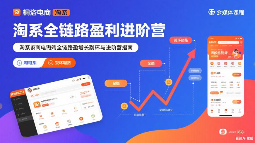桐策电商淘系全链路盈利增长闭环进阶营指南