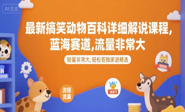 搞笑动物百科解说