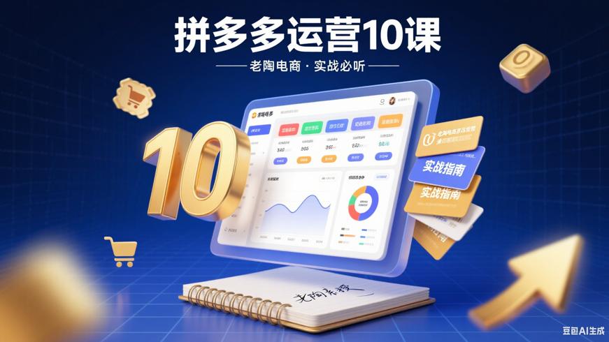 老陶电商拼多多运营必听10节课电商实战指南