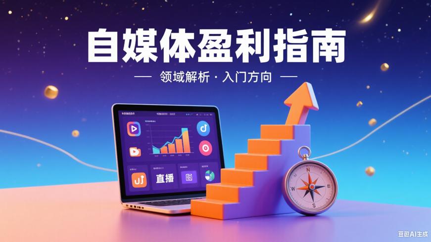 自媒体高盈利领域解析与新手入门方向指南