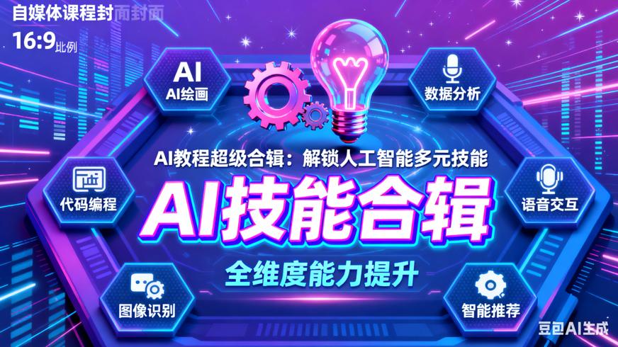 AI教程超级合辑：解锁人工智能多元技能
