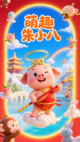 《福星高照朱小八》：颠覆传统的萌趣神话动画