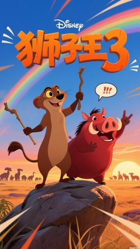 《狮子王3》：以喜剧视角重构经典的动画衍生佳作