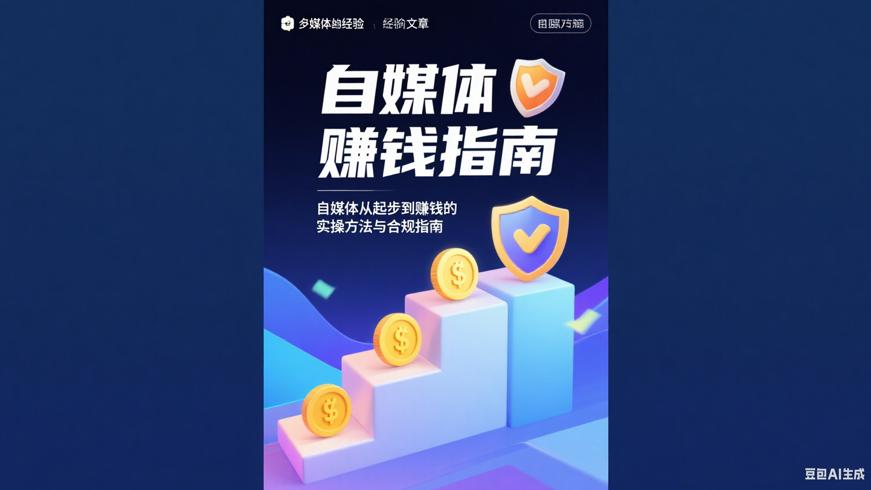 自媒体从起步到赚钱的实操方法与合规指南