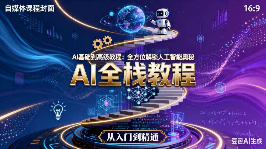 AI基础到高级教程：全方位解锁人工智能奥秘