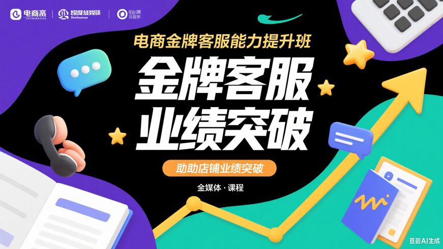 电商金牌客服能力提升班全解析助店铺业绩突破