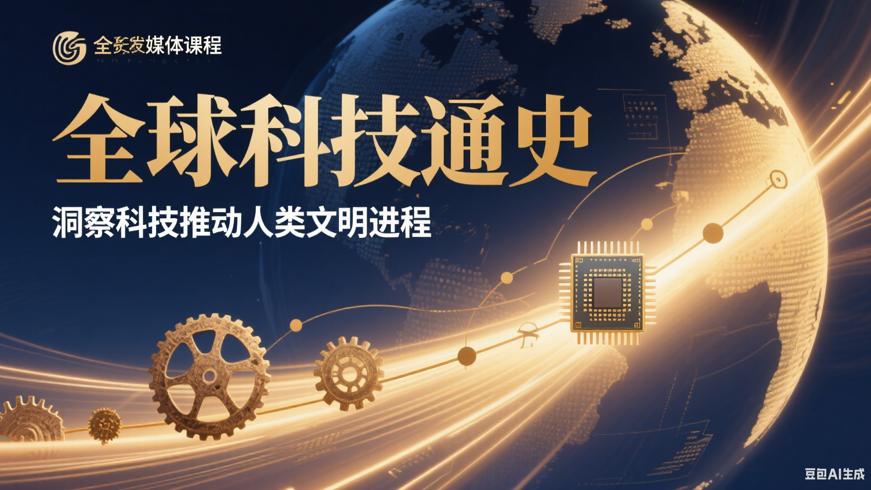 《全球科技通史》：洞察科技推动人类文明进程