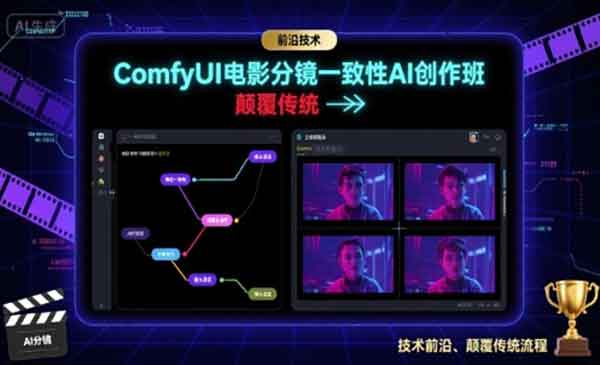 ComfyUI电影分镜创作