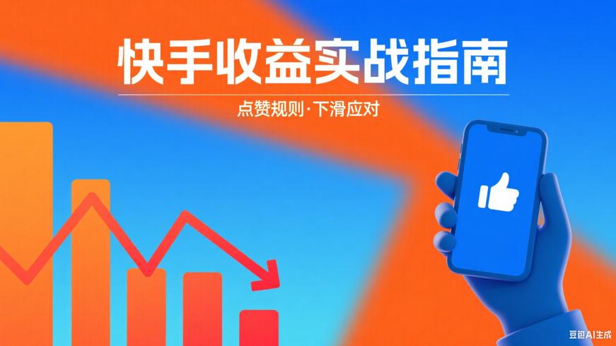 快手视频点赞量收益规则与下滑应对实战指南