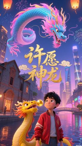 《许愿神龙》：上海风情与友情守护的动画佳作