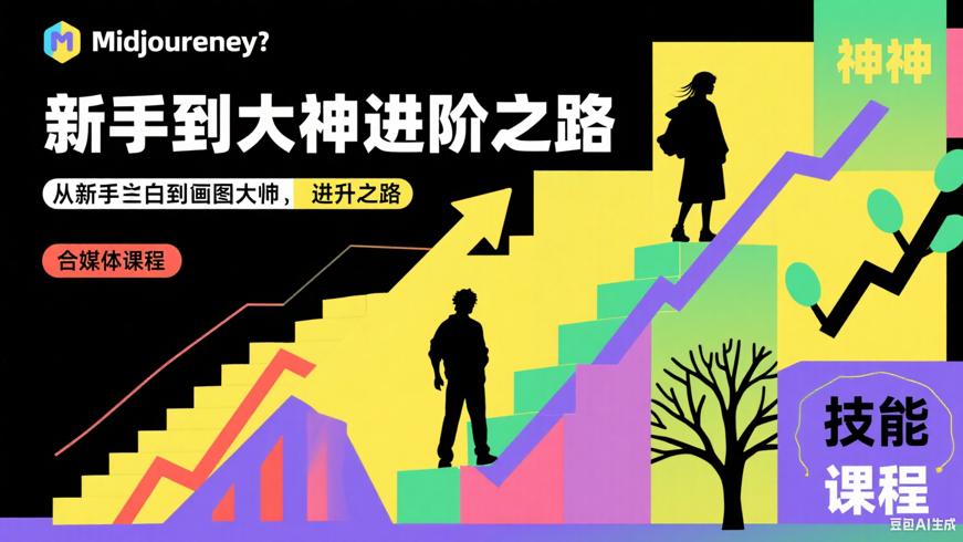 Midjourney：从新手小白到绘图大神的进阶之路