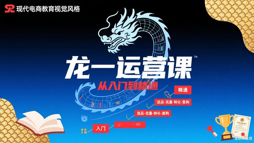 龙一从入门到精通拼多多运营系列课实战指南