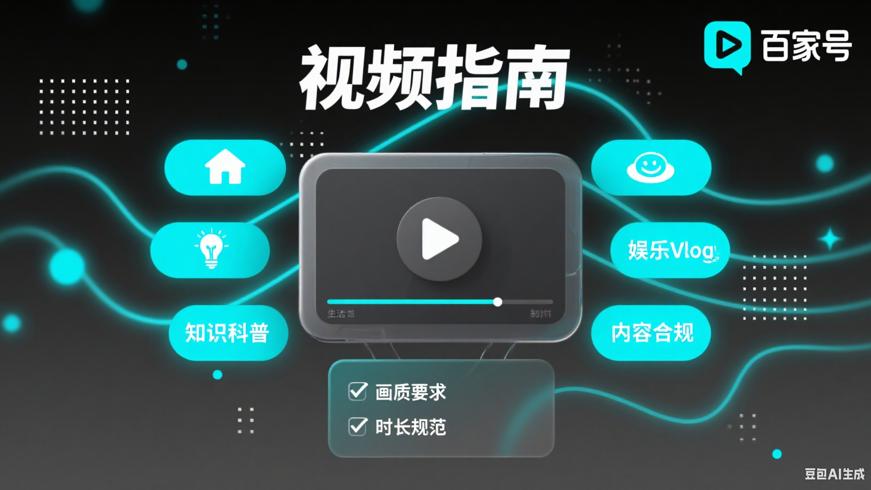 2025百家号上传视频指南好看类型与规范要求