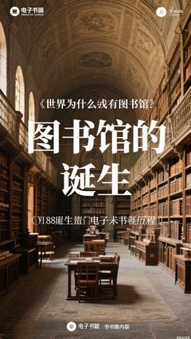 《世上为什么要有图书馆》：一座图书馆诞生的不凡历程