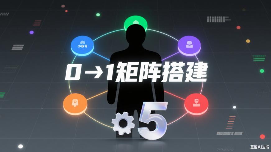 个人矩阵账号从0到1搭建指南及子账号数量解析