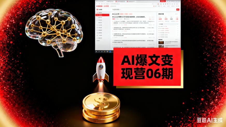 台风AI商学院：AI公众号爆文变现营06期解析