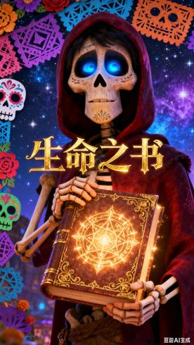 《生命之书英文版》：奇幻与哲思交织的动画瑰宝