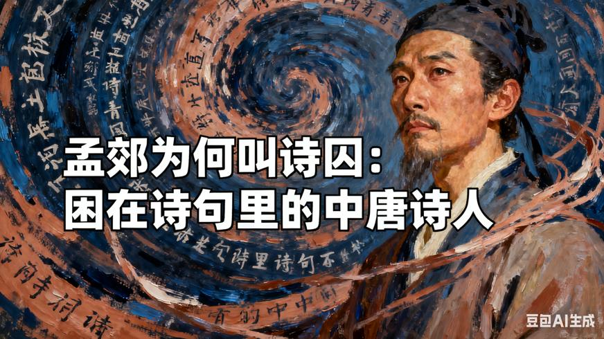 孟郊为何叫诗囚：困在诗句里的中唐诗人