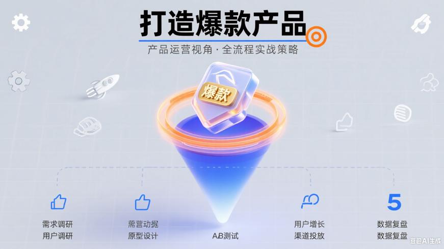 产品运营视角：打造爆款产品的全流程实战策略