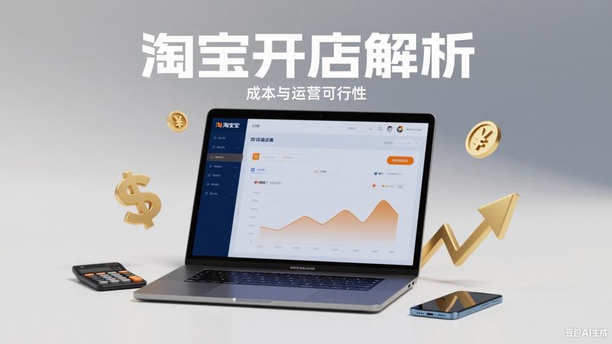 开淘宝店成本与个人运营可行性全面解析
