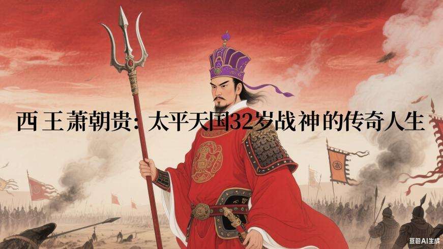 西王萧朝贵：太平天国32岁战神的传奇人生