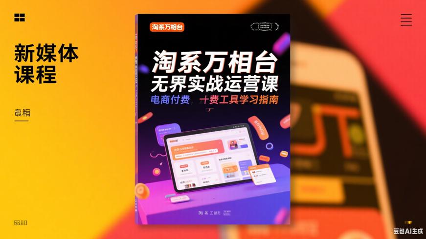 淘系万相台无界实战运营课电商付费工具学习指南