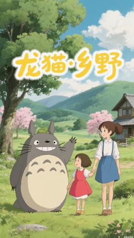 《龙猫》：梦幻乡野间的温暖治愈之旅