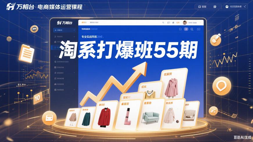 淘系打爆班55期万相台无界10类目案例优化课程解析