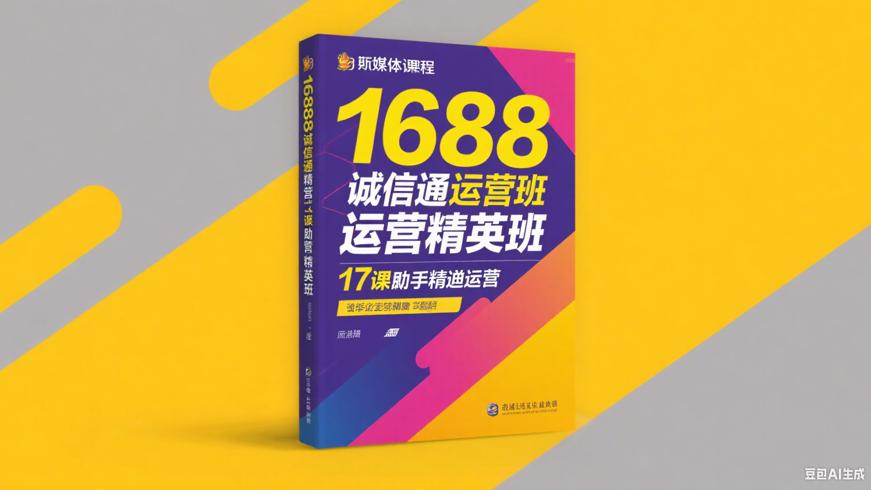 1688诚信通运营精英班17节课助新手精通运营