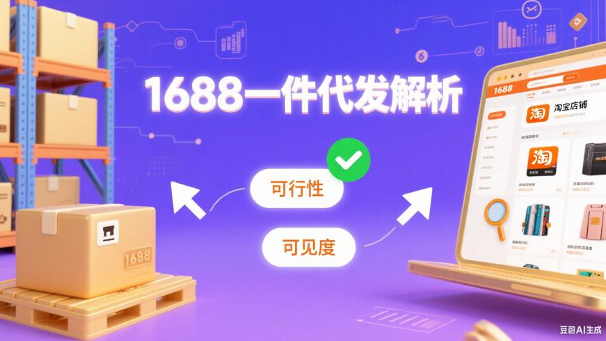 1688拿货淘宝售卖可行性与一件代发买家可见度解析