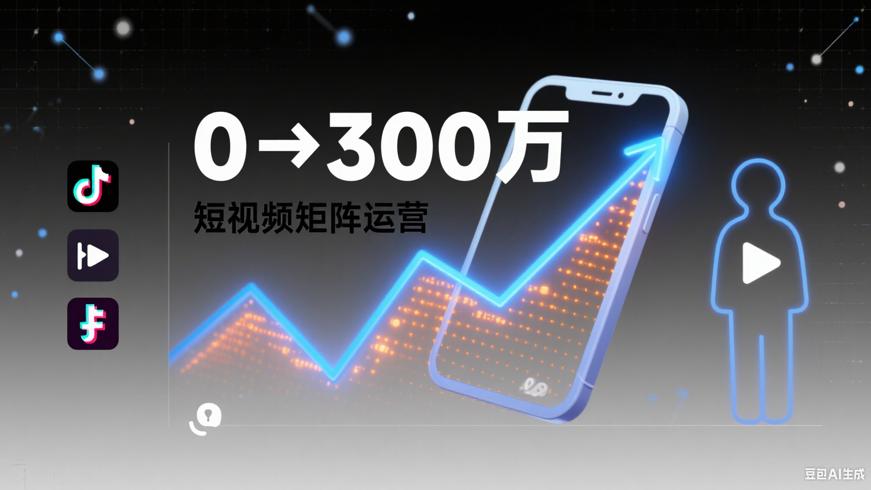 从0到月销300万短视频矩阵运营实战全解析