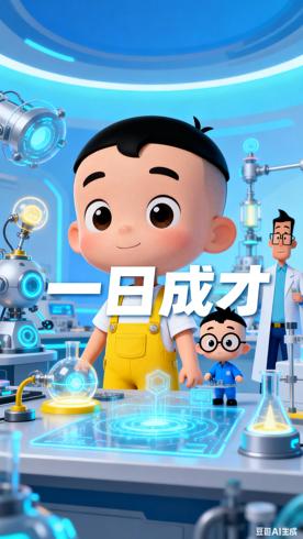 《新大头儿子和小头爸爸之一日成才》动画解析