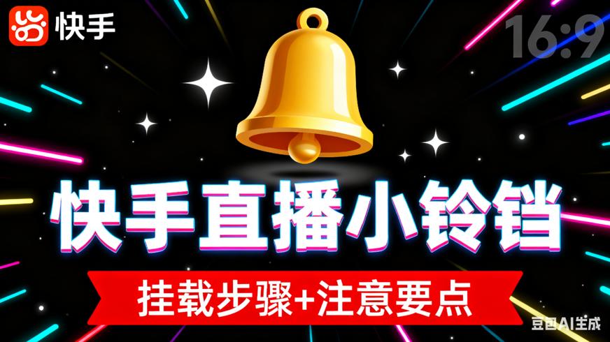 快手直播小铃铛：挂载攻略与直播注意要点