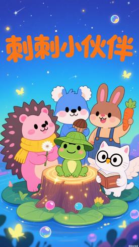 《刺刺小伙伴》中文版第一季动漫动画全面介绍