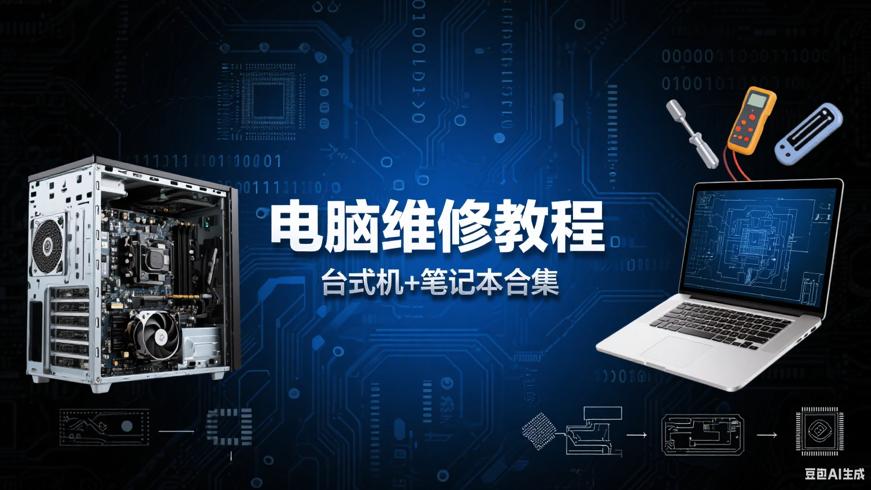 电脑台式机笔记本维修教程合集电子电气指南