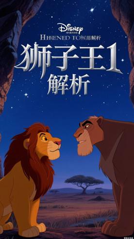 英文中字狮子王1经典动画电影深度解析