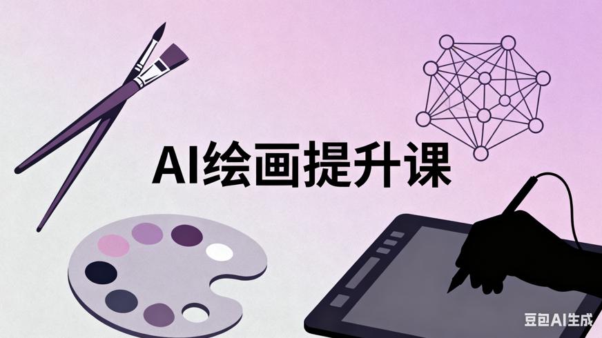 菜心AI课：设计师AI绘画视觉技能提升课