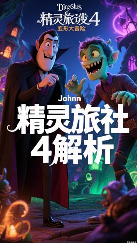 英文中字精灵旅社4变身大冒险动画电影解析