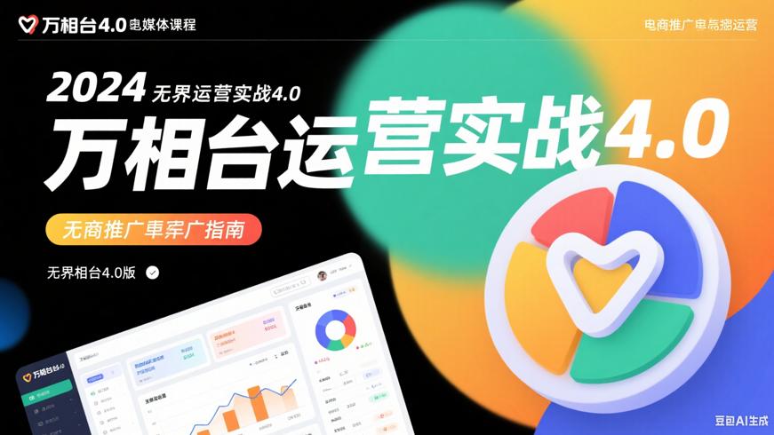 2024万相台无界运营实战4.0电商推广指南